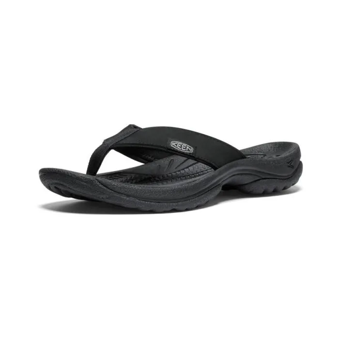 Kona Flip BlackVapor Leather FlipFlop Women KEEN Sandals Kona Flip BlackVapor Leather FlipFlop Women KEEN Sandals