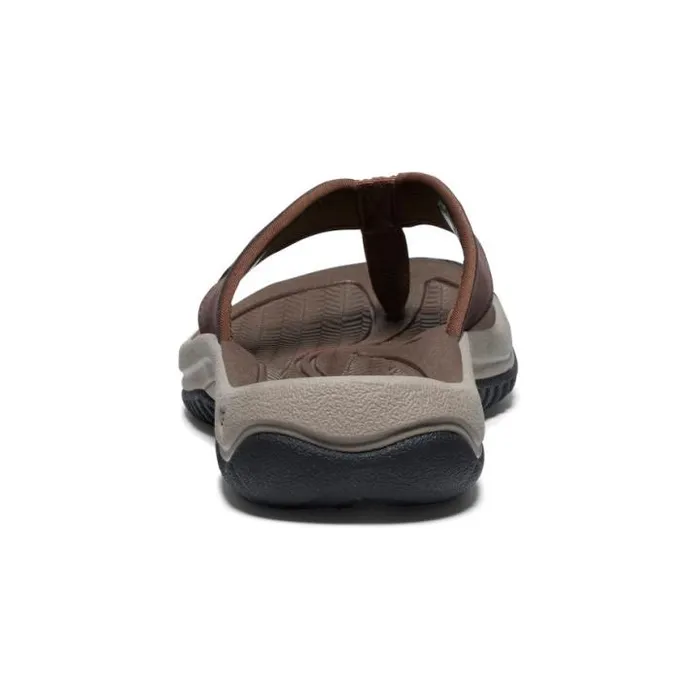 Kona Flip JavaDark Earth Leather FlipFlop Men KEEN SlipOns Kona Flip JavaDark Earth Leather FlipFlop Men KEEN SlipOns