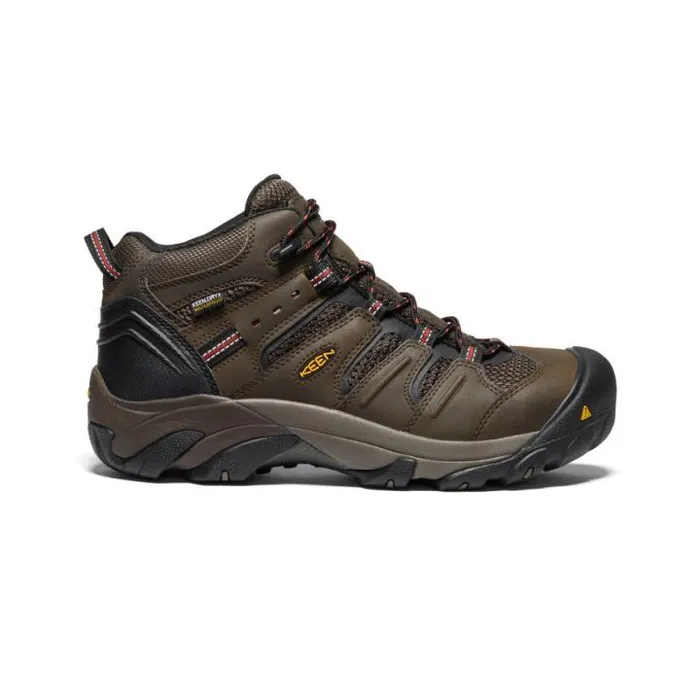 Lansing Waterproof Mid Steel Toe Men KEEN Work Boots and Shoes
