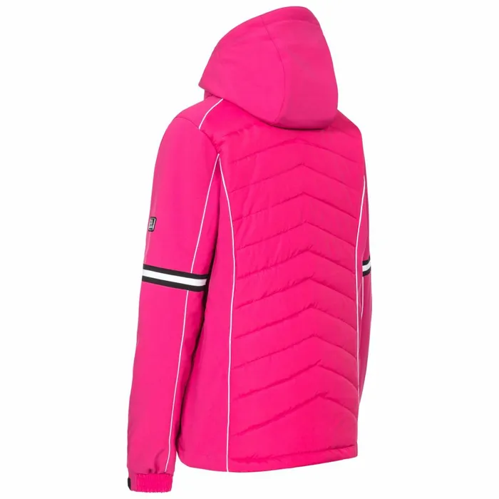 Larne Windproof Ski Jacket Pink Lady Women Trespass Ski Jackets