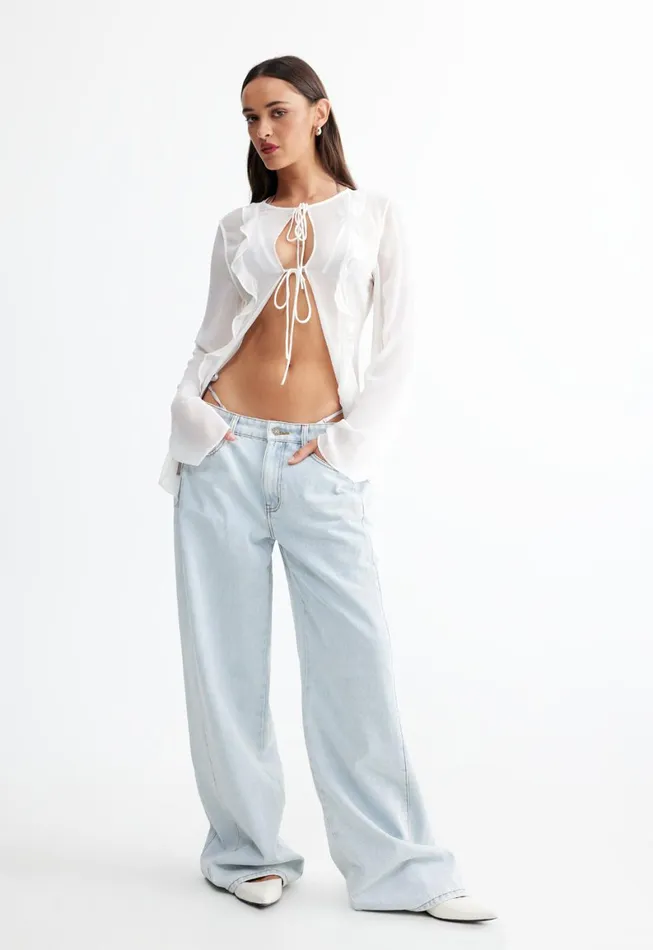 Lioness Fashion BARELY THERE TIE TOP Porcelain Women Swim