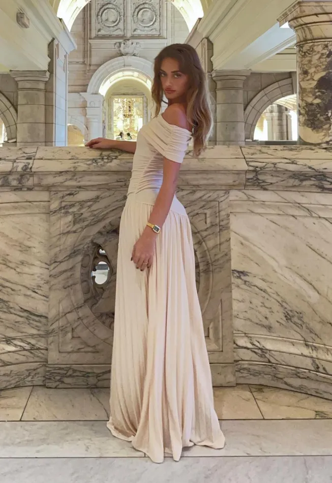 Lioness Fashion FIELD OF DREAMS MAXI Oatmeal Women Field Of Dreams Lioness Fashion FIELD OF DREAMS MAXI Oatmeal Women Field Of Dreams