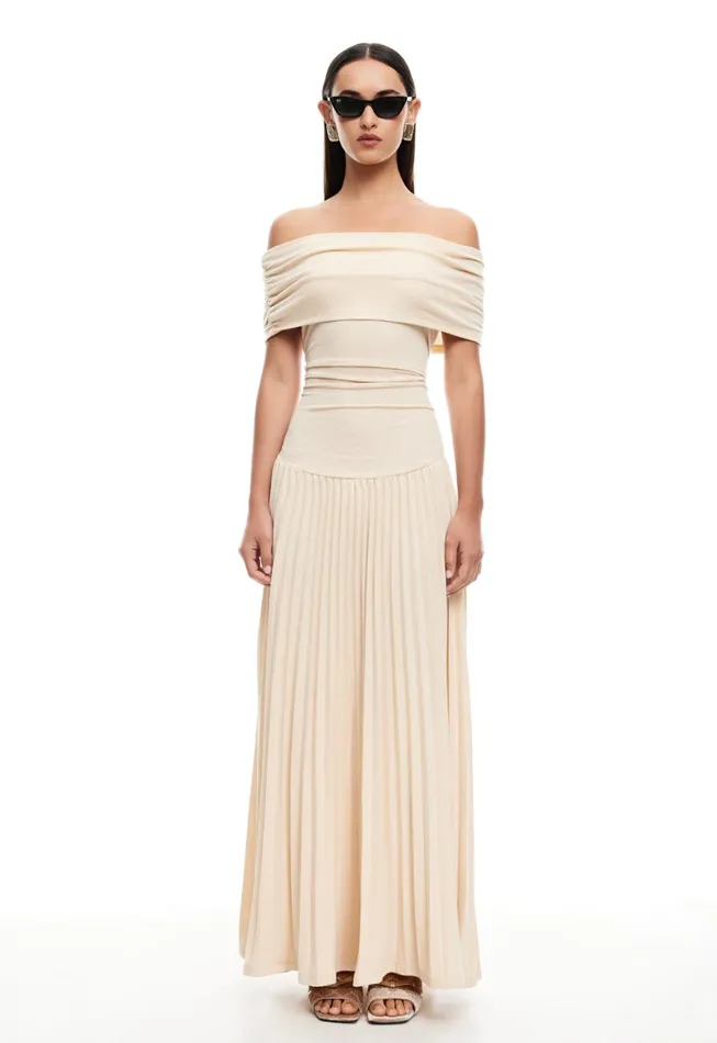 Lioness Fashion FIELD OF DREAMS MAXI Oatmeal Women Field Of Dreams Lioness Fashion FIELD OF DREAMS MAXI Oatmeal Women Field Of Dreams