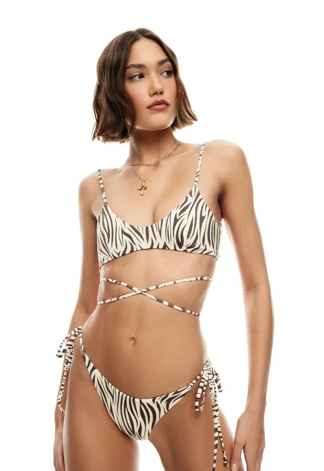 Lioness Fashion RIO TIE BOTTOM Zebra Women Swim