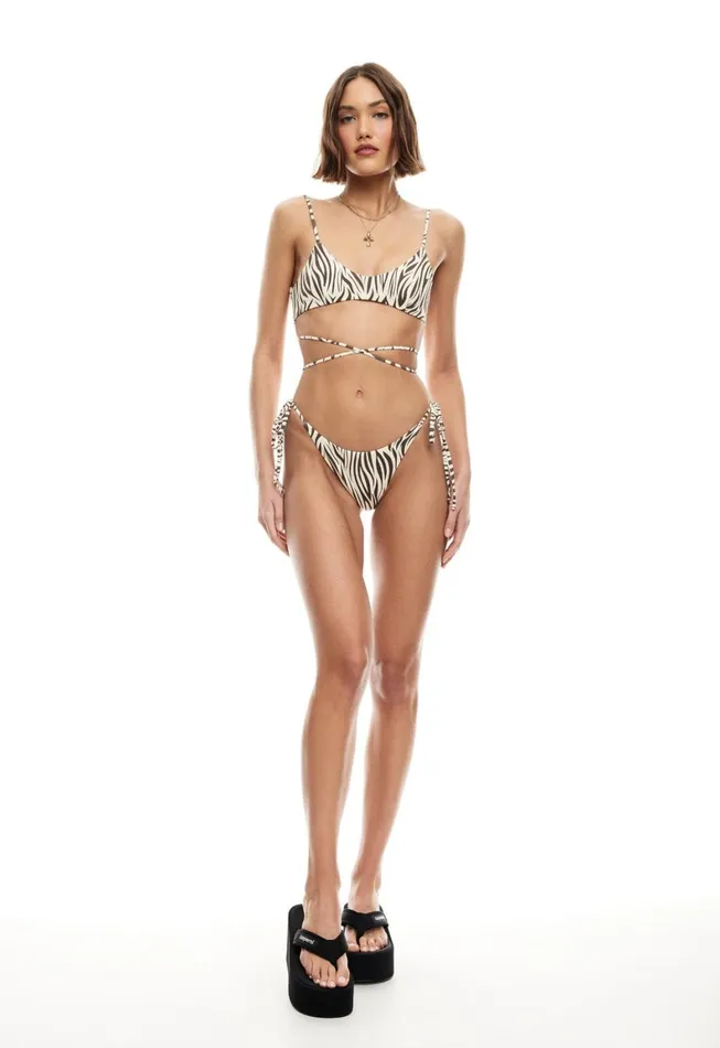 Lioness Fashion RIO TIE BOTTOM Zebra Women Swim