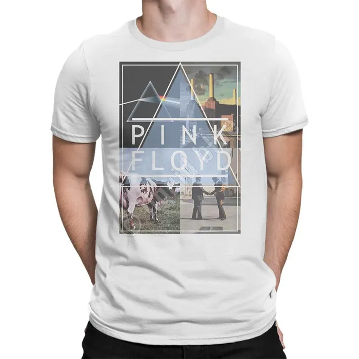 Liquid Blue Athletic TShirt Men Floyd Classics White Athletic TShirt