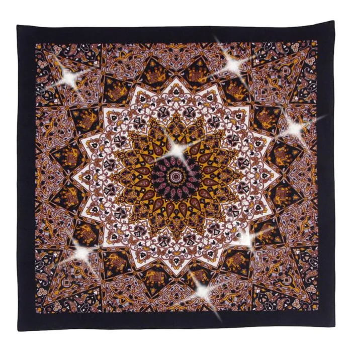 Liquid Blue Bandanas Accessories Swarovski Crystal India Star 9 Bandana