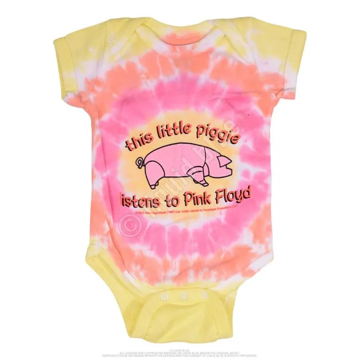 Liquid Blue Onesies Kids This Lil039 Piggy TieDye Onesie