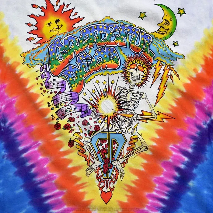 Liquid Blue TShirt Men Summer Tour 92 TieDye TShirt