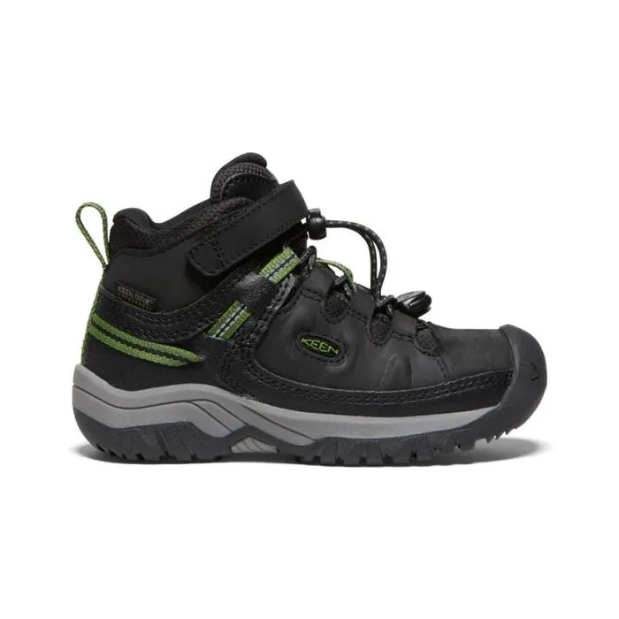 Little Kids039 Black Hiking Boots 8211 Targhee Mid WP Kids KEEN Playground