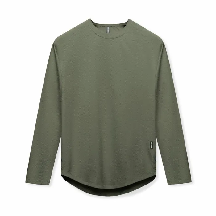 Long Sleeves Men ASRV SilverLite 20 Established Long Sleeve Olive