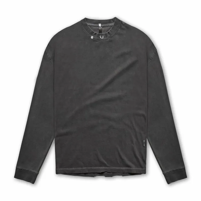 Long Sleeves Men ASRV Technical Essentials Relaxed Long Sleeve Faded Grey