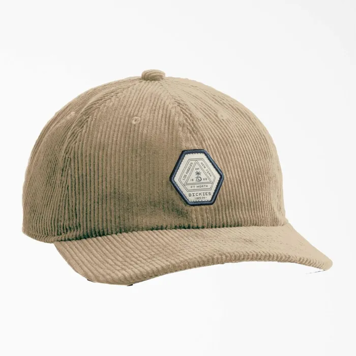 Low Pro Corduroy Cap Khaki Khaki kh Men Dickies Hats and Beanies