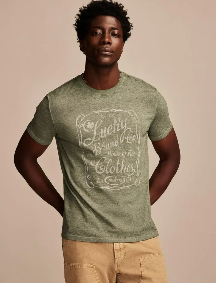 Lucky Label Sycamore Men Lucky Brand Graphic Tees