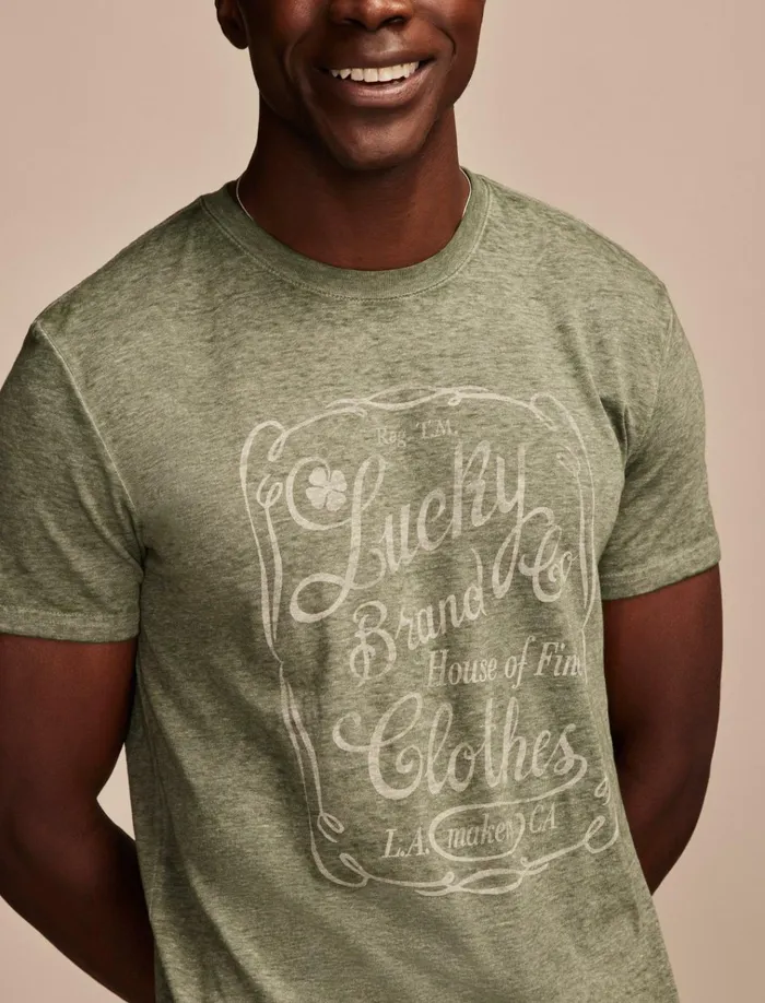 Lucky Label Sycamore Men Lucky Brand Graphic Tees