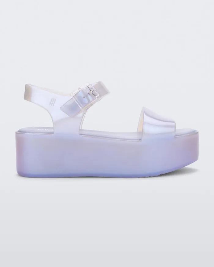 Mar Platform Pearly Blue Women Melissa Platforms