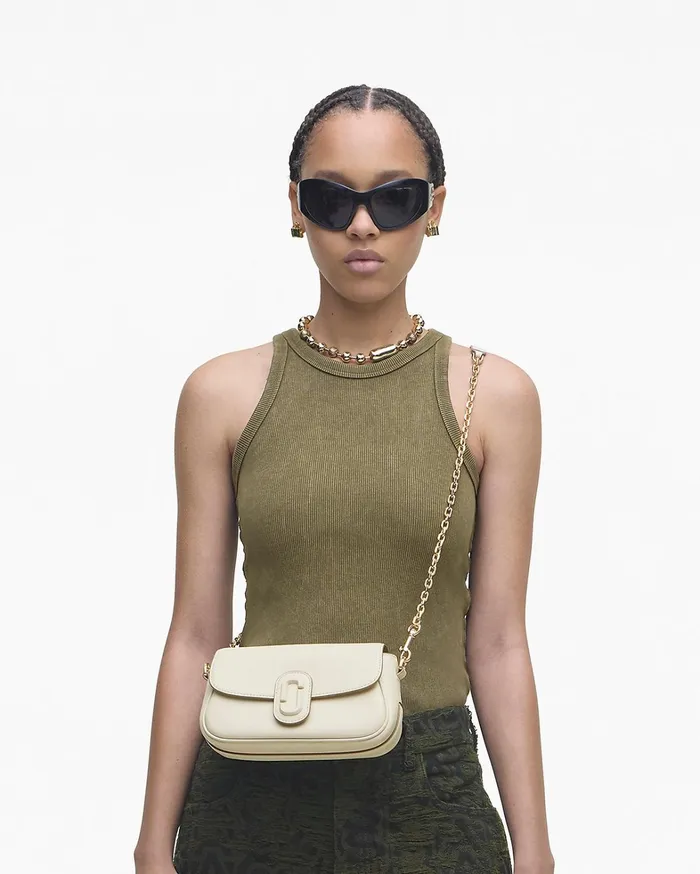 Marc Jacobs Crossbody Bags Women The Clover Shoulder Bag Cloud White