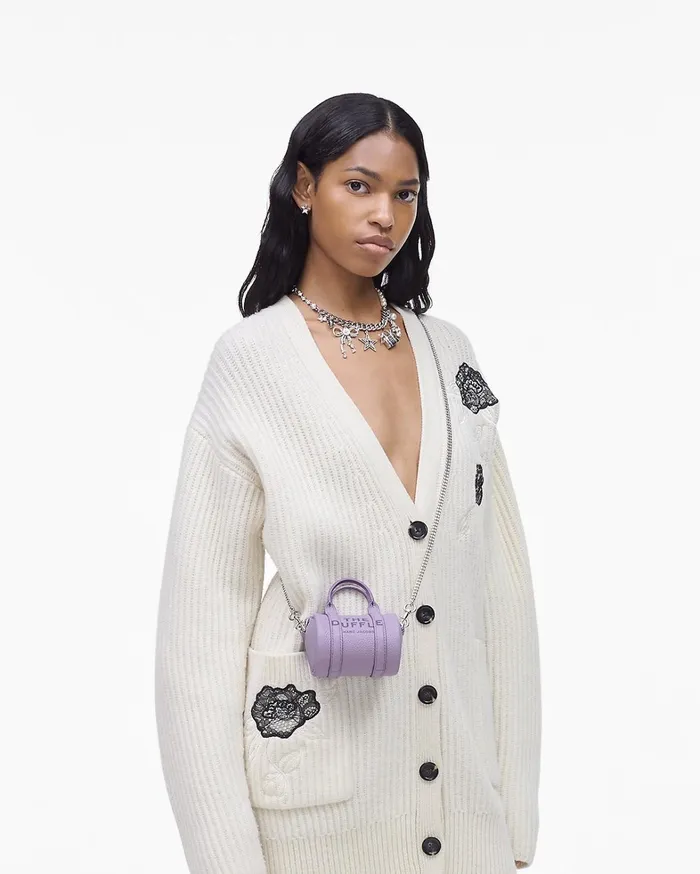 Marc Jacobs Mini Bags Women The Leather Nano Duffle Crossbody Lilac