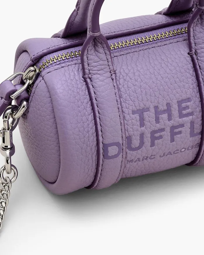 Marc Jacobs Mini Bags Women The Leather Nano Duffle Crossbody Lilac
