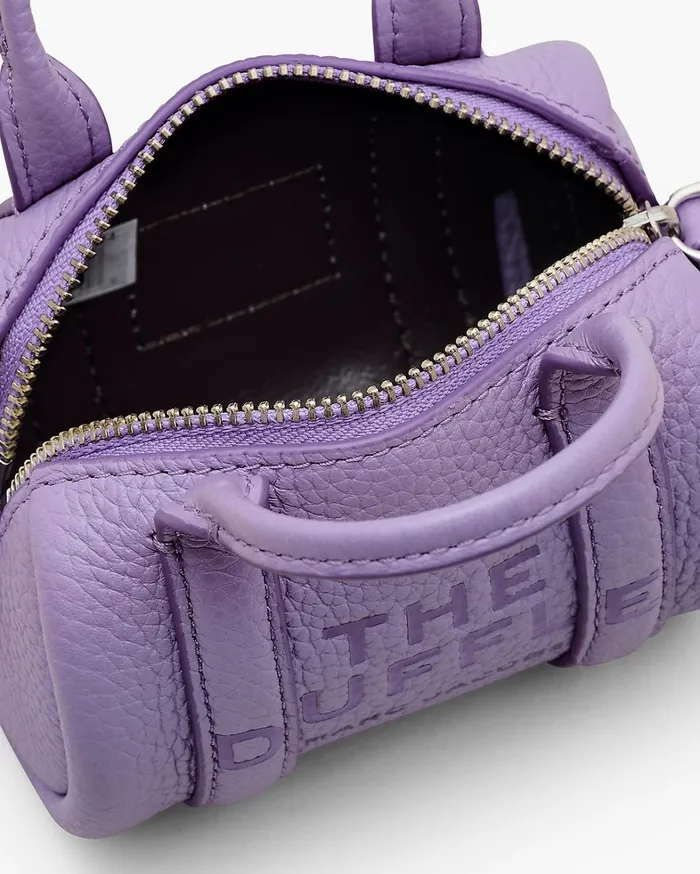 Marc Jacobs Mini Bags Women The Leather Nano Duffle Crossbody Lilac