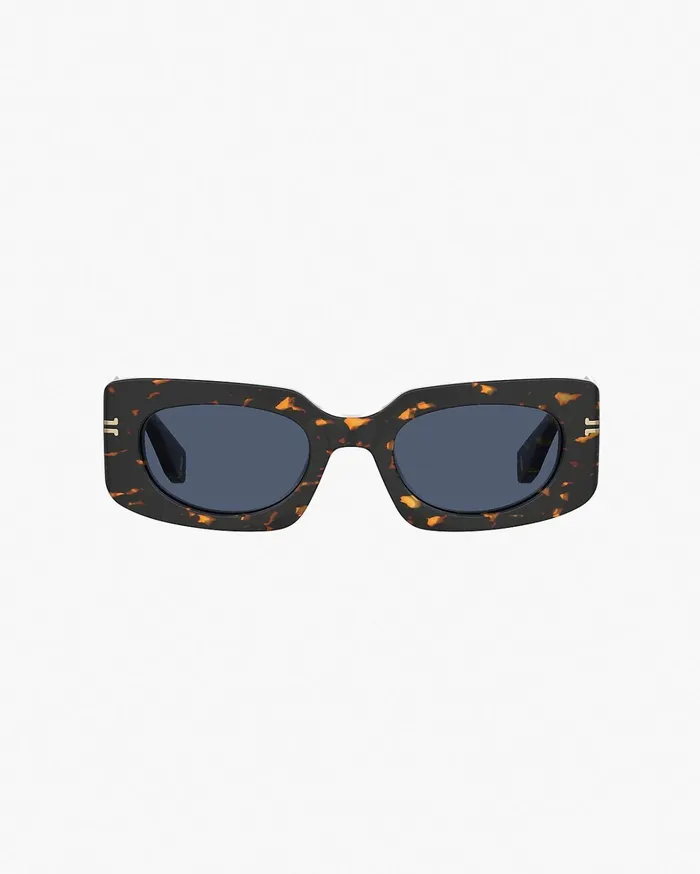 Marc Jacobs Sunglasses Women Icon Rectangular Sunglasses Havana