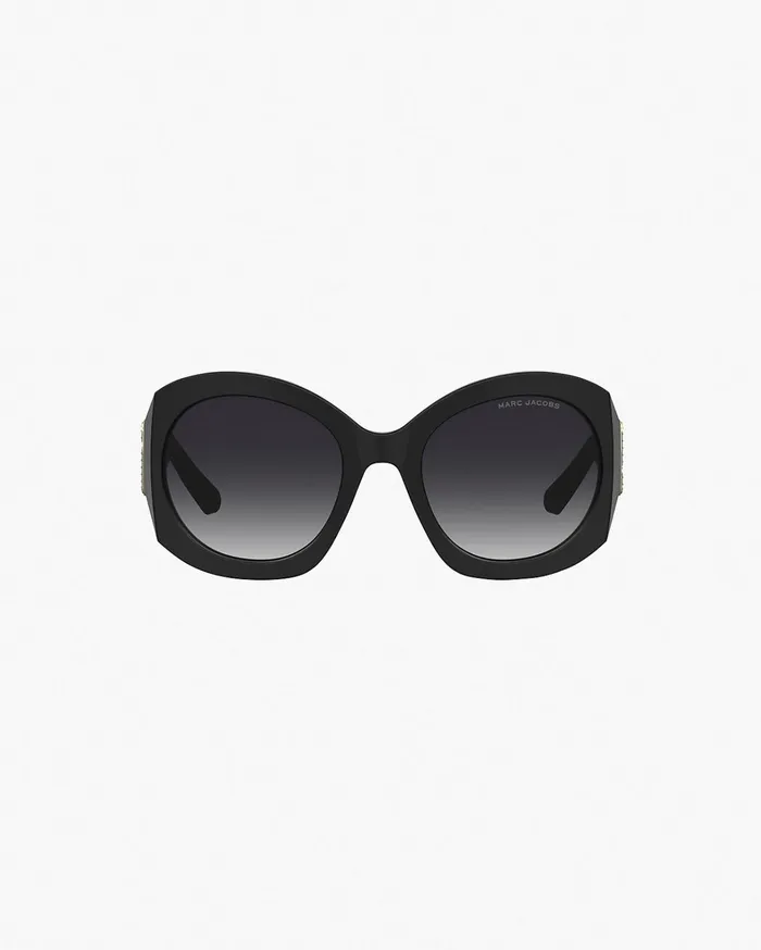 Marc Jacobs Sunglasses Women The Crystal J Marc Oversized Sunglasses Black