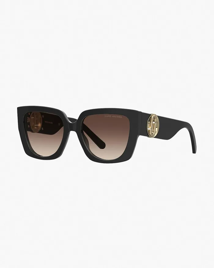 Marc Jacobs Sunglasses Women The J Marc Square Cutout Sunglasses Black