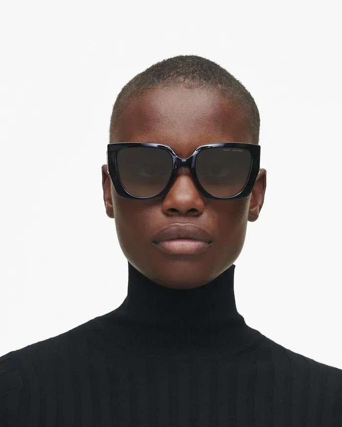 Marc Jacobs Sunglasses Women The J Marc Square Cutout Sunglasses Black