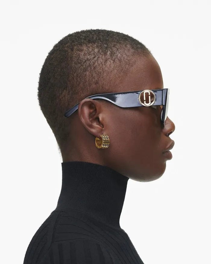 Marc Jacobs Sunglasses Women The J Marc Square Cutout Sunglasses Black