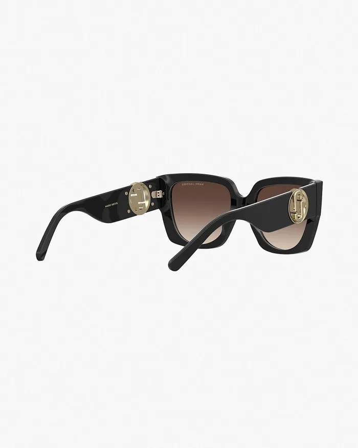 Marc Jacobs Sunglasses Women The J Marc Square Cutout Sunglasses Black