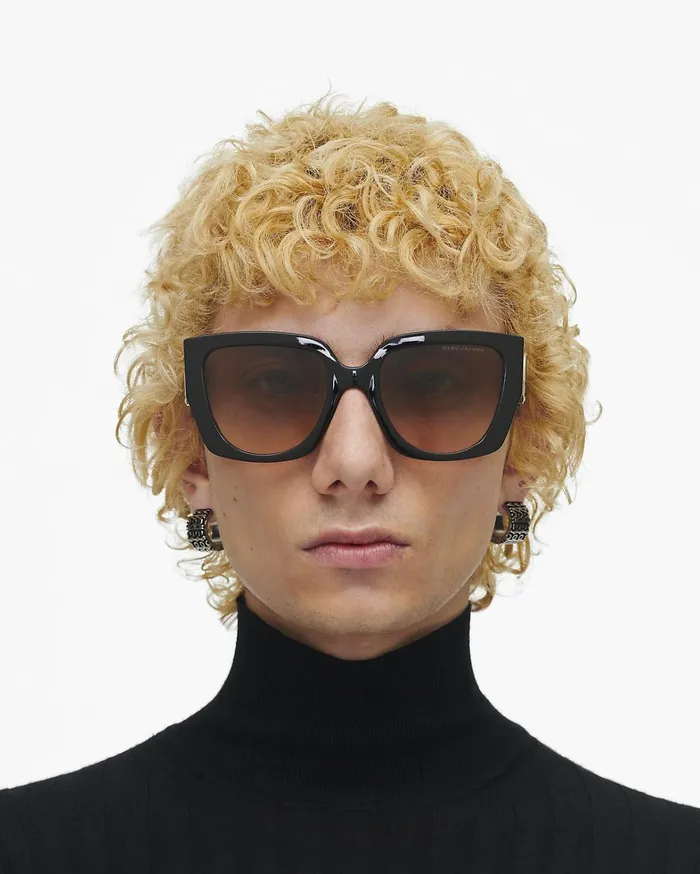 Marc Jacobs Sunglasses Women The J Marc Square Cutout Sunglasses Black