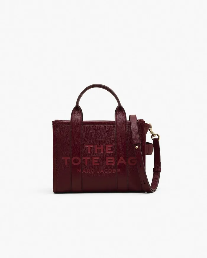 Marc Jacobs The Tote Bag Women The Leather Small Tote Bag Cherry