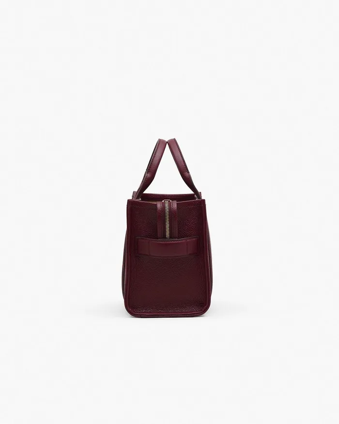 Marc Jacobs The Tote Bag Women The Leather Small Tote Bag Cherry