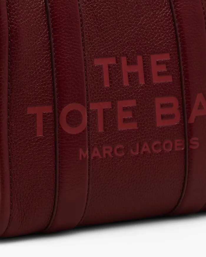 Marc Jacobs The Tote Bag Women The Leather Small Tote Bag Cherry