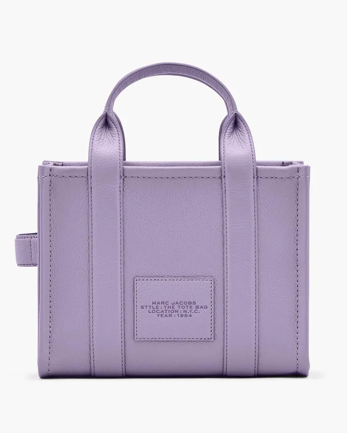 Marc Jacobs The Tote Bag Women The Leather Small Tote Bag Lilac