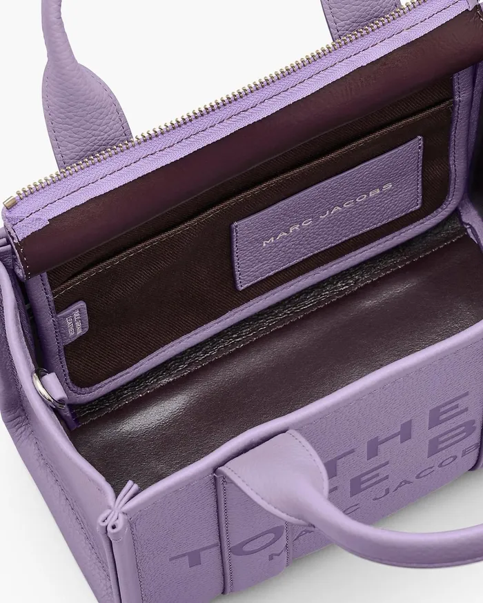 Marc Jacobs The Tote Bag Women The Leather Small Tote Bag Lilac