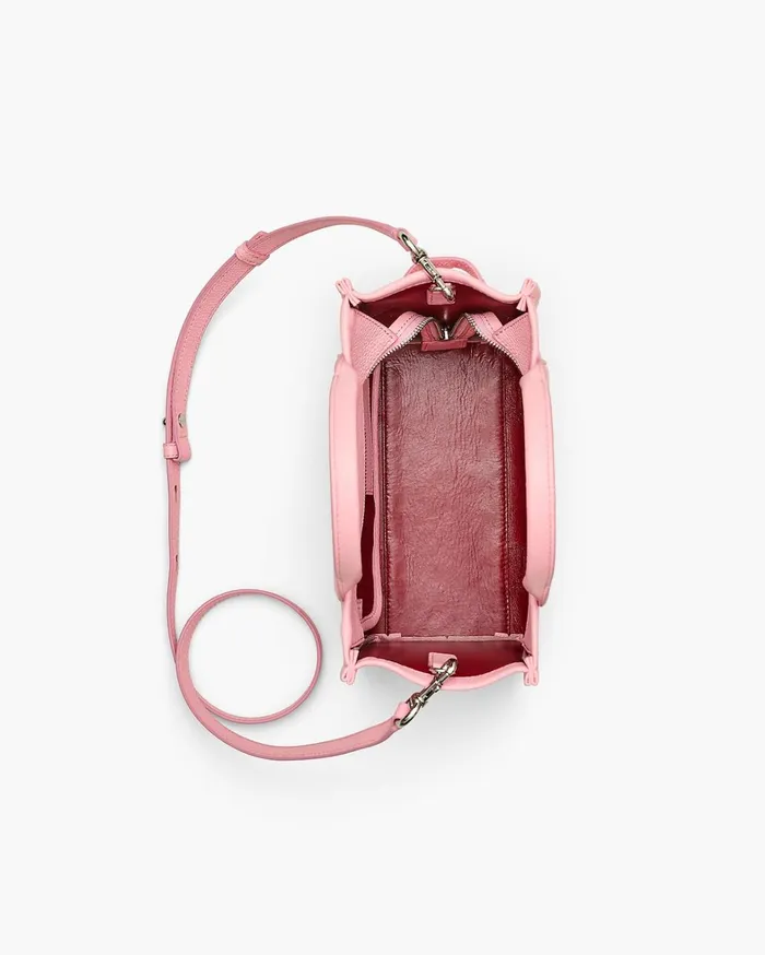 Marc Jacobs The Tote Bag Women The Leather Small Tote Bag Ribbon Pink