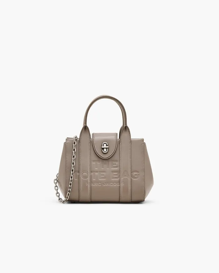 Marc Jacobs Top Handle Bags Women The Turnlock Crossbody Tote Bag Cement