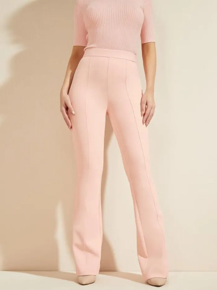 Marciano Chloe Flared Pant Blush Cotton Women Bottoms