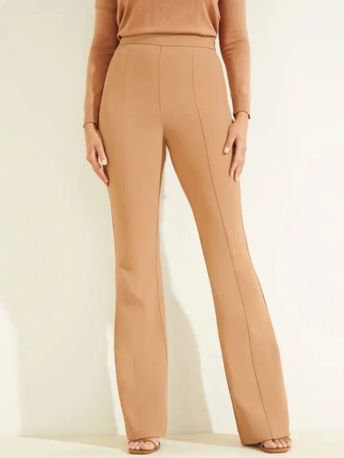 Marciano Chloe Flared Pant Shiitake Brown Women Bottoms