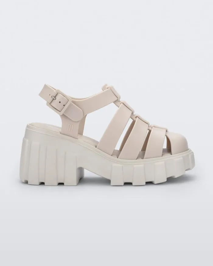 Megan Beige Women Melissa Platforms