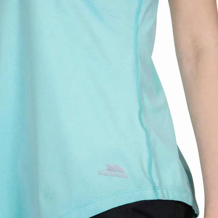 Meghan Sleeveless Active Tshirt Tropical Marl Women Trespass Gym and Sports Tops Meghan Sleeveless Active Tshirt Tropical Marl Women Trespass Gym and Sports Tops