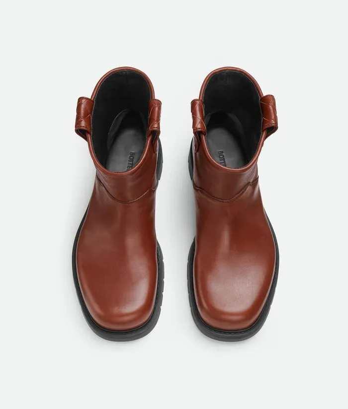 Men Bottega Veneta Boots Haddock Ankle Boot Sequoia