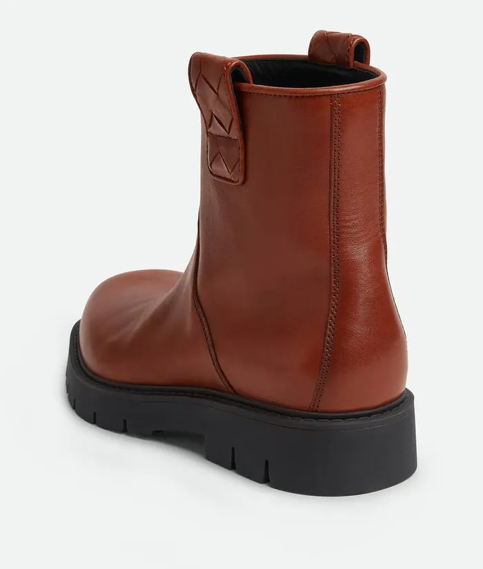 Men Bottega Veneta Boots Haddock Ankle Boot Sequoia