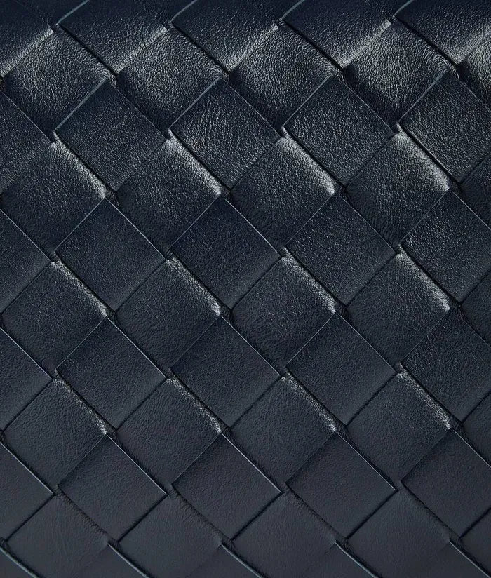 Men Bottega Veneta Crossbody Brick Intrecciato Spaceblack