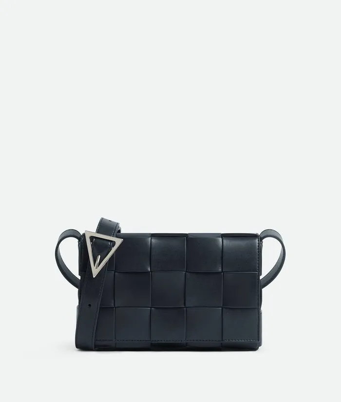 Men Bottega Veneta Crossbody Cassette Shadowsterling
