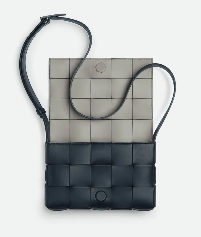 Men Bottega Veneta Crossbody Cassette Shadowsterling
