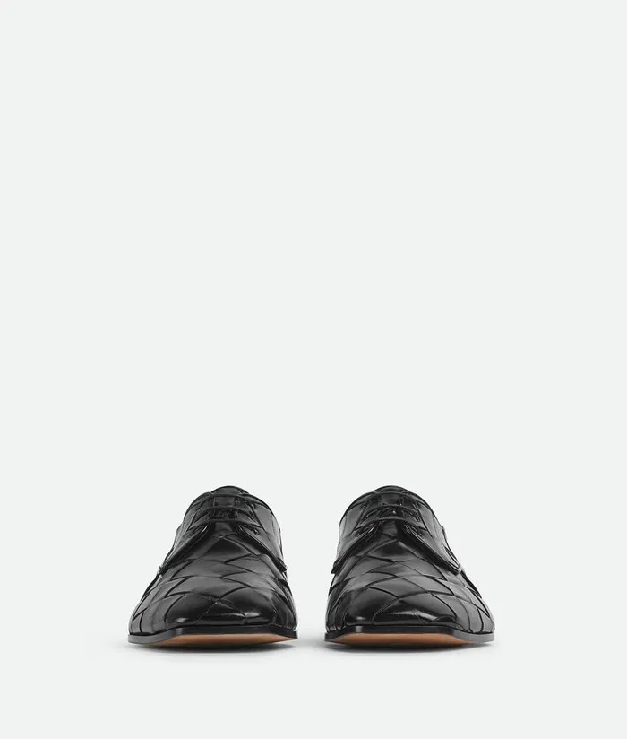 Men Bottega Veneta LaceUps Roma LaceUp Shoe Black