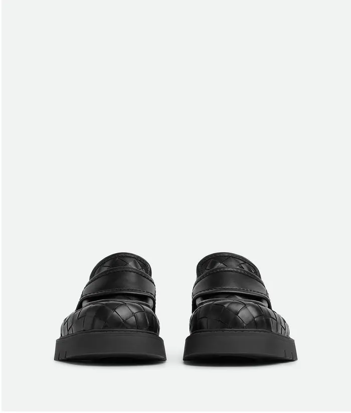 Men Bottega Veneta Loafers Haddock Loafer Black