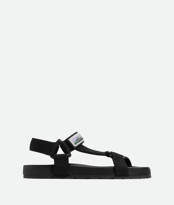 Men Bottega Veneta Sandals Trip Sandal Black